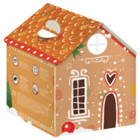 Puzzle 250 kom kućica christmas "gingerbread village" interdruk (56773)