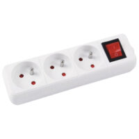Kabel produžni s prekidačem 3rupa/3m Office Products 13113341-14 bijeli (56780)