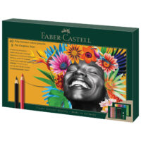 Set polychromos & pitt graphite matt pk50 faber castell 210054 (56817)