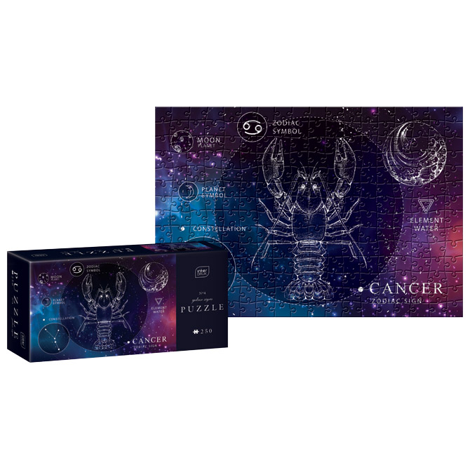 Puzzle 250 kom zodiac 4 cancer (rak) interdruk (56849)