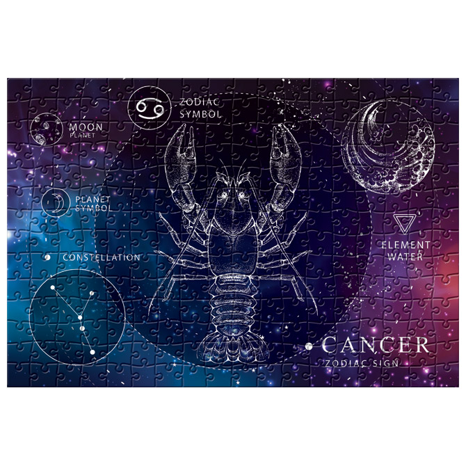 Puzzle 250 kom zodiac 4 cancer (rak) interdruk (56849)