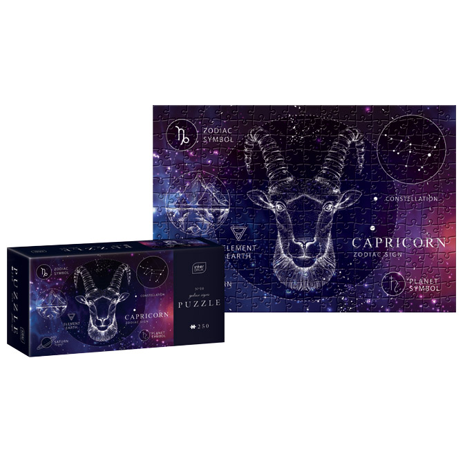 Puzzle 250 kom zodiac 10 capricorn (jarac) interdruk (56856)