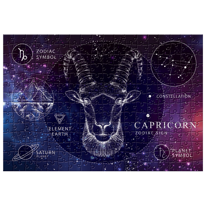 Puzzle 250 kom zodiac 10 capricorn (jarac) interdruk (56856)