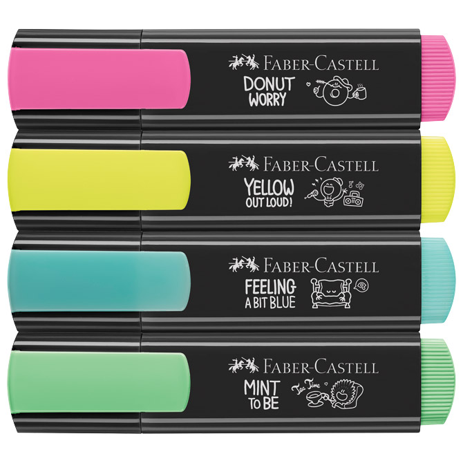 Signir 1-5 mm 46 graffiti kart.kutija faber castell 254690/4boje blister (56994)