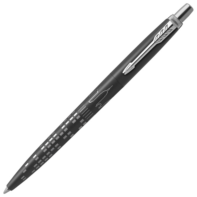Olovka kemijska jotter parker global icon new york 2187554 crna (57070)