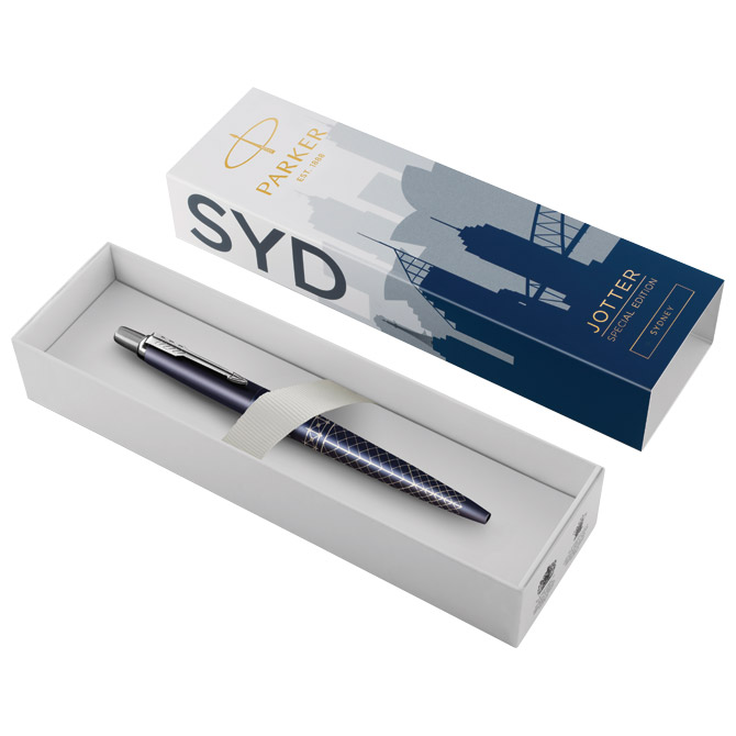 Olovka kemijska jotter parker global icon sydney 2198196 plava (57073)