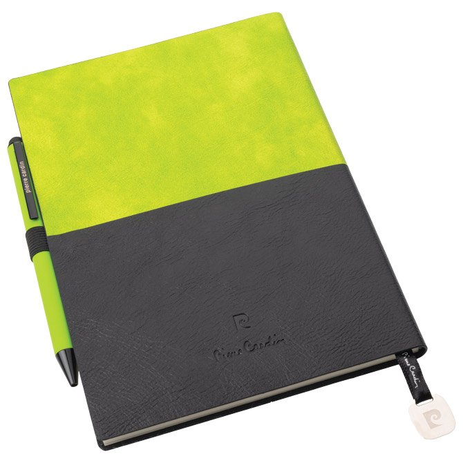 Set notes A5 reporter plus ol.kem.celebration pierre cardin b3501203ip3 zeleno-crna (57081)