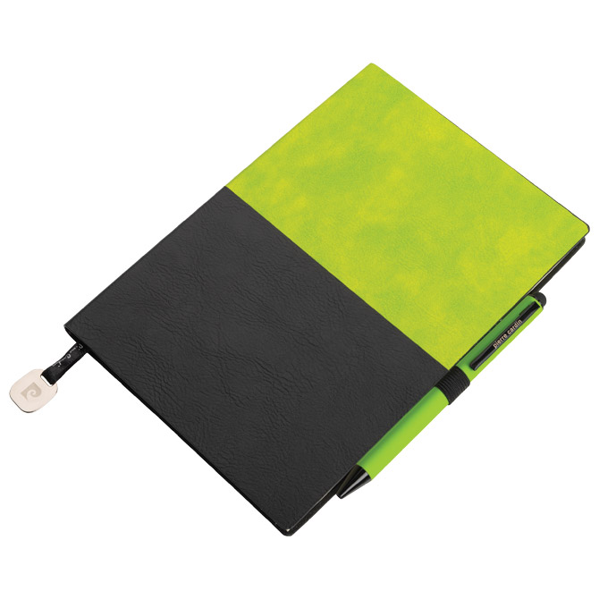 Set notes A5 reporter plus ol.kem.celebration pierre cardin b3501203ip3 zeleno-crna (57081)
