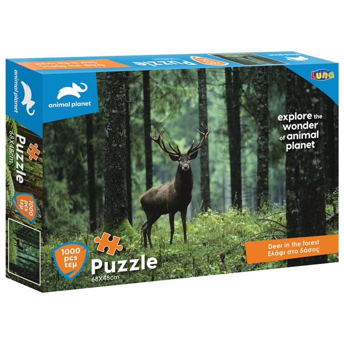 Puzzle 1000 kom animal planet deer diakakis 000570696 (57115)