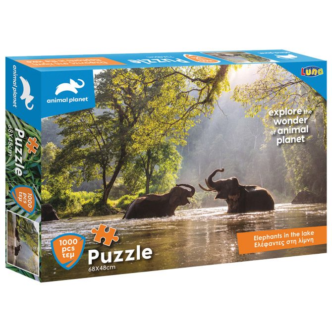 Puzzle 1000 kom animal planet elephant diakakis 000570695 (57116)