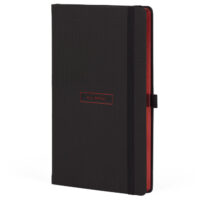 Notes 13x21 cm crte 96l s gumicom castelli all metal red crno/crveni (57290)