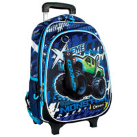 Ruksak školski s kotačićima xt monster race 25.connect (57393)