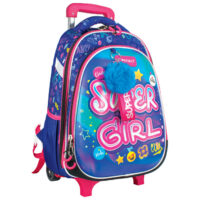 Ruksak školski s kotačićima xt super girl 25.connect (57429)