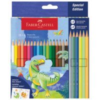 BOJE DRVENE 18BOJA PLUS 6BOJA DRVENE DINO FABER CASTELL 111222 BLISTER (57719)