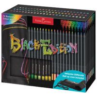 BOJE DRVENE 72BOJE U ROLO ETUI BLACK EDITION FABER CASTELL 116418 (57877)
