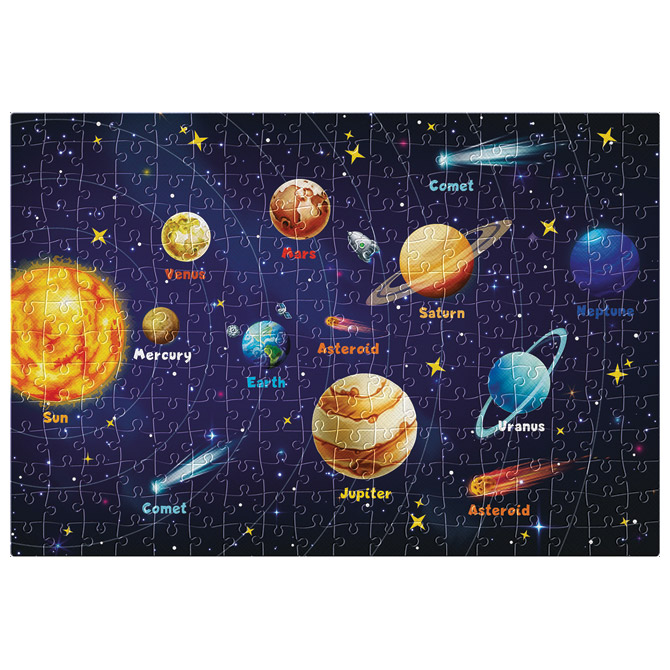 Puzzle 250 kom kids 6 solar system interdruk (58012)