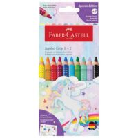 BOJE DRVENE 10BOJA JUMBO GRIP UNICORN FABER CASTELL 110923 BLISTER (58031)