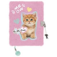 DNEVNIK S KLJUČEM A5 96L MY LITTLE FRIEND PASTEL CAT 3826 (58247)