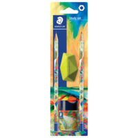 Olovka grafitna hb multiverse pk2 plus gumica plus šiljilo staedtler 170sbke2-2 blister (58400)