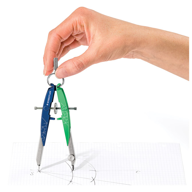 Šestar s preciznim podešavanjem mars comfort 125 years staedtler 556 00-ma1 pla/zel blister (58424)