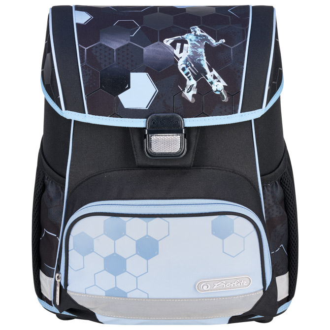 TORBA ŠKOLSKA ANATOMSKA LOOP CYBER SOCCER HERLITZ 50049059 (58489)