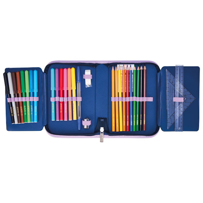 Pernica puna 1zip 2preklopa unicorn dreams herlitz 50049165 (58516)