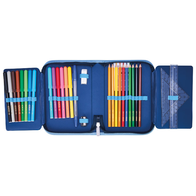 Pernica puna 1zip 2preklopa cosmic explorer herlitz 50049172 (58517)