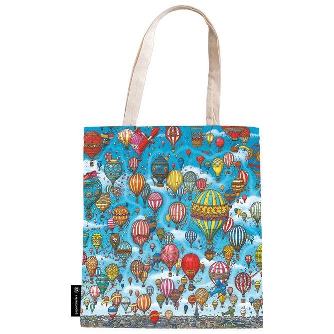 Vrećica platnena 38x38x9 balloon festival/sunset ride paperblanks pa9942-0 (58531)
