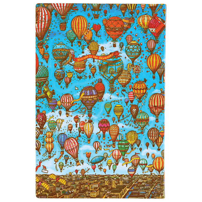Notes 9x14 cm-mini crte 104l s gumicom balloon festival flexis paperblanks fb9912-3 (58536)