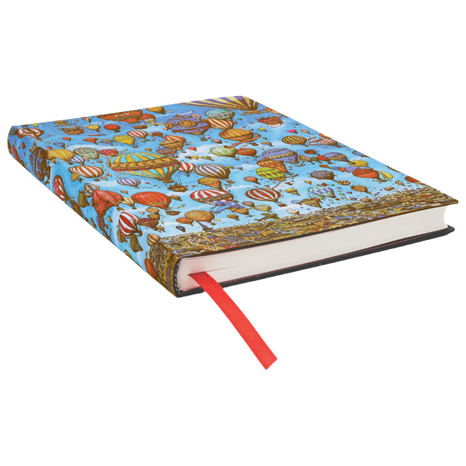 Notes 12x17,5 cm-midi crte 88l s gumicom ballon festival flexis paperblanks fb9910-9 (58537)