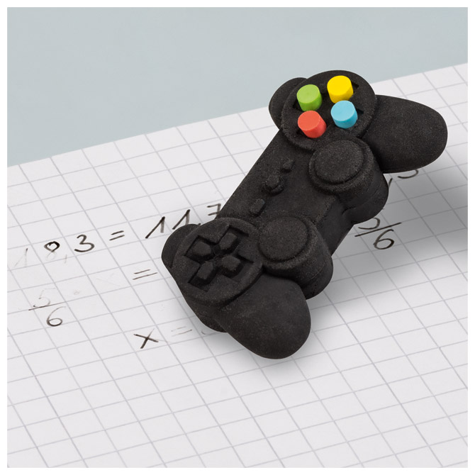 Gumica gamepad 5x3 cm brunnen 10-27428 (58568)