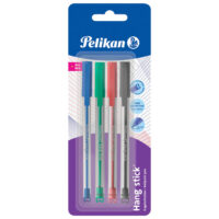 Olovka kemijska stick k86 pk4 pelikan 820875 sortirano blister (58574)