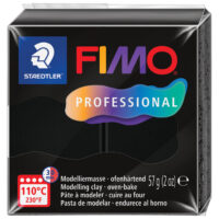 Masa za modeliranje 57g fimo professional staedtler 8040-9 crna (58596)