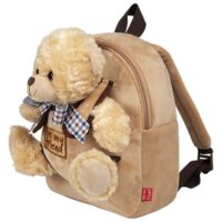 RUKSAK MINI S ODVOJIVIM PLIŠANCEM BELLY BEAR PERLETTI 13042 (58761)