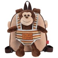 RUKSAK MINI OBOSTRANI S ODVOJIVIM PLIŠANCEM MAX MONKEY PERLETTI 13031 (58762)