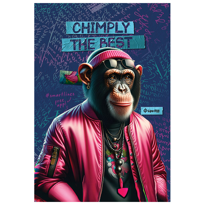 Teka meki uvez A4 crte 40 plus 2l 80g fashion animals-smartlines mar mar (58821)