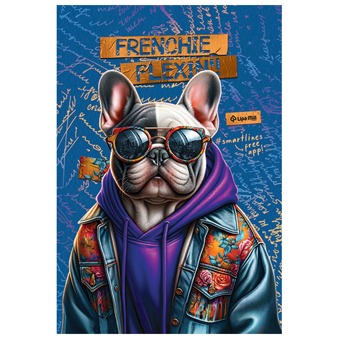 Teka meki uvez A4 crte 40 plus 2l 80g fashion animals-smartlines mar mar (58821)