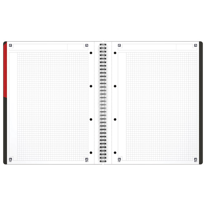 Blok kolegij A4 karo 80l perforacija plus 4rupe activebook oxford 100104329 (58892)