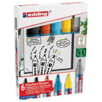 Set marker flipchart effect za signiranje i sjenčanje pk6 Edding (59049)