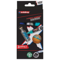Set x marker 2-10 mm ocean pk3 Edding 6900 (59050)