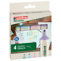 Signir 2-5mm ecoline pastel Edding 24 4 boje blister (59054)
