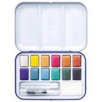 BOJA VODENA 12BOJE U METALNOJ KUTIJI TRAVEL BOX DESIGN JOURNEY STAEDTLER 888M M12-C (59081)