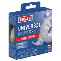 TRAKA LJEPLJIVA OBOSTRANA 30 MM/3 M UNIVERSAL NANO POWER TESA 55810 PROZIRNA BLISTER (59319)