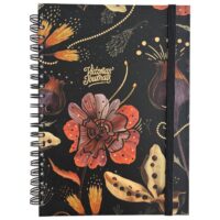 BLOK KOLEGIJ A4 CRTE 120L S GUMICOM BLACK/GOLD MARKER 2437 (60371)
