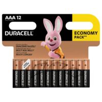 BATERIJA ALKALNA 1,5V AAA BASIC PK12 DURACELL LR03 BLISTER (60378)