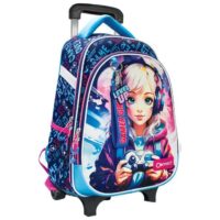 RUKSAK ŠKOLSKI S KOTAČIĆIMA XT GAMER GIRL 26.CONNECT (60566)