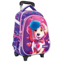 RUKSAK ŠKOLSKI S KOTAČIĆIMA XT LOVE DOG 26.CONNECT (60575)