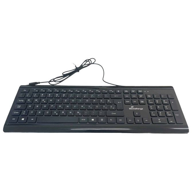 TIPKOVNICA USB MROS101-HRSI SLIM CRNA (60787)