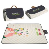 PODLOGA ZA PIKNIK I PLAŽU 200X200 CM GIN&TONIC PERLETTI 13159 (60830)