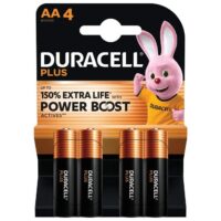 BATERIJA ALKALNA 1,5V AAA PLUS BOOST PK4 DURACELL LR03 BLISTER (60871)